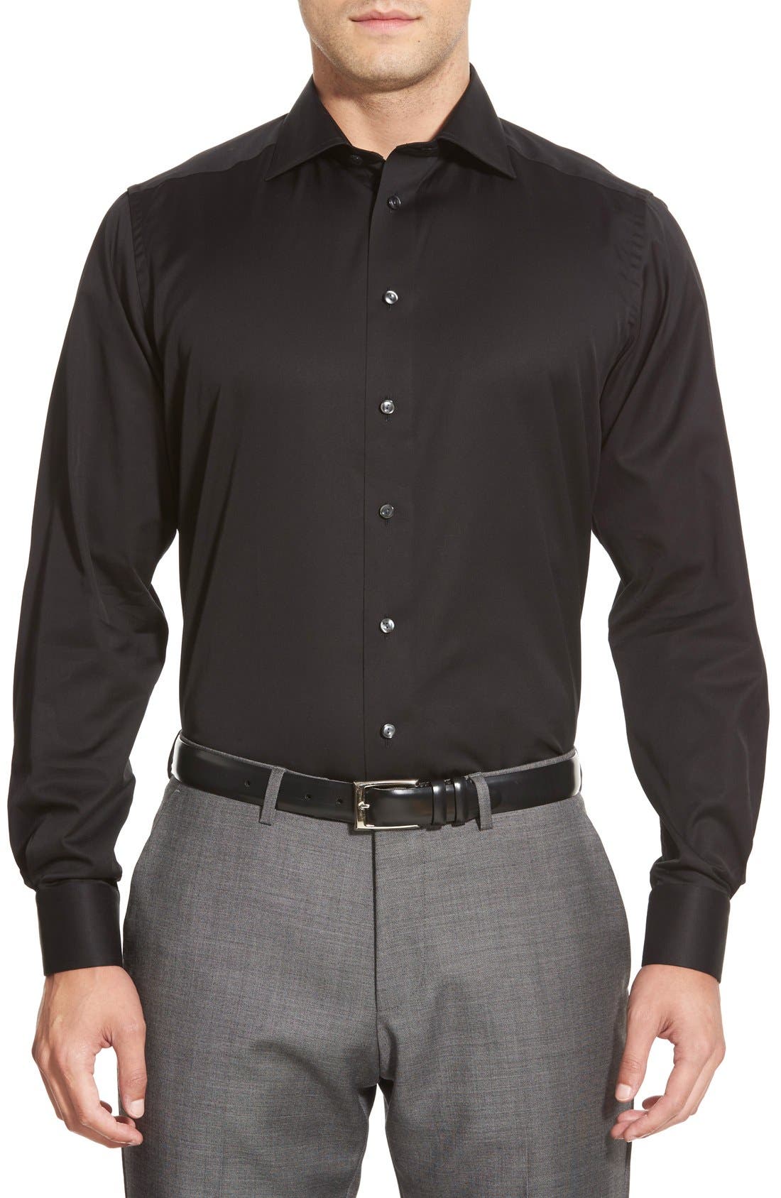 Men's Black Button Down ☀ Dress Shirts ...